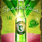 Speed Cola Drink Poster