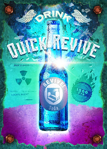 Quick Revive Drink Poster