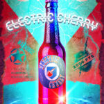 Electric Cherry Drink Poster