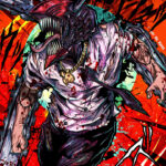 Denji Chainsaw man Comic Poster
