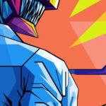 Denji Chainsaw man Pop art anime Poster