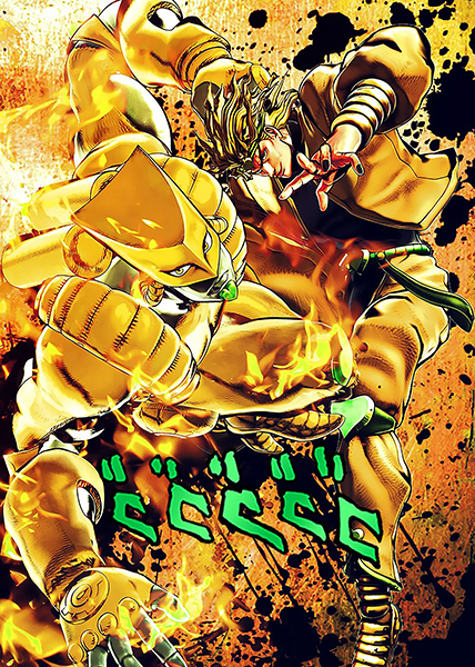 Dio Brando All Star Battle JoJo's Bizarre Adventure Poster