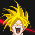 Dragon Ball Adult Gohan art Poster