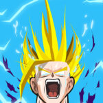 Dragon Ball Gohan art Poster