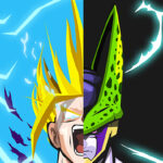 Dragon Ball Gohan x Cell Poster