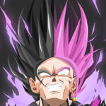 Dragon Ball Goku Black Saiyan x Super Saiyan Poster