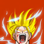 Dragon Ball Goku Super Saiyan Poster