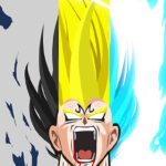 Dragon Ball Majin Vegeta Power Up Poster