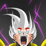 Dragon Ball Super Prince Vegeta art Poster