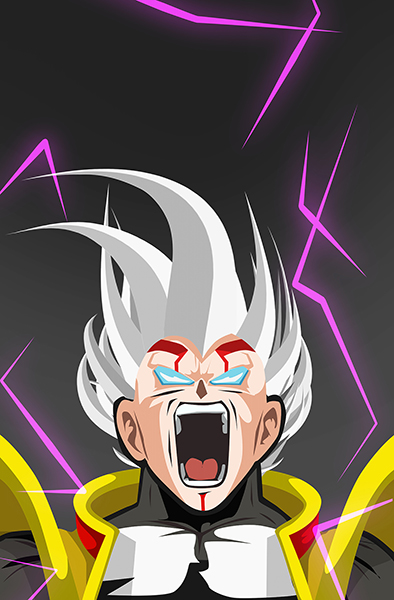 Dragon Ball Super Prince Vegeta art Poster