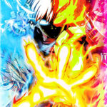 Dual Mana My Hero Academia Japanese anime Poster