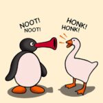 Duck And Noot Noot Poster