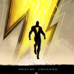 Dwayne Johnson Black Adam minimal Movie Poster