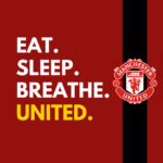 Eat Sleep Breathe Manchester United Poster