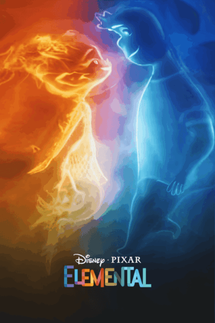 Elemental (2023) Poster