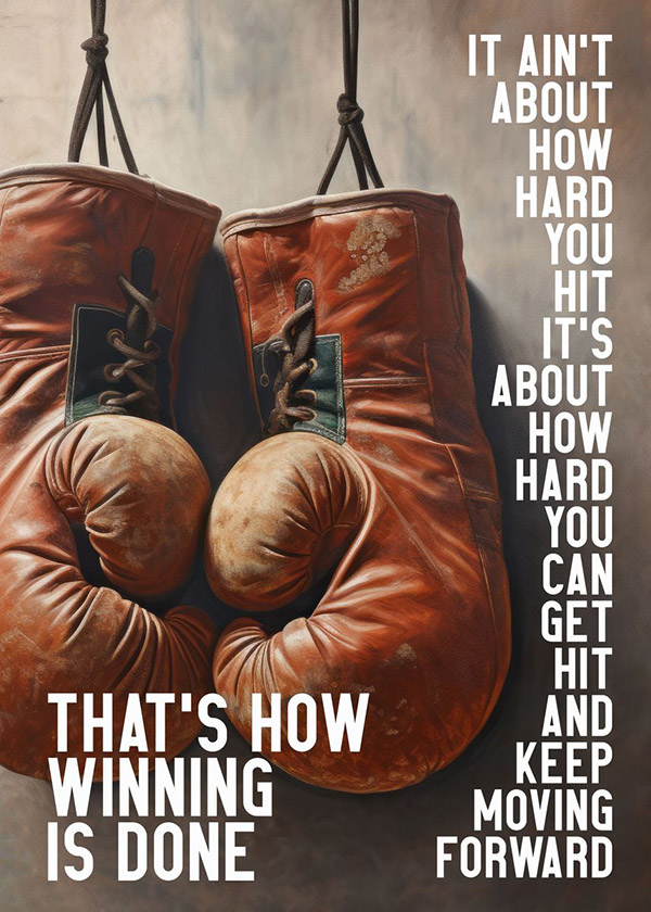 Endure motivational Quote Poster