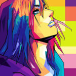 Eren Attack on Titan Pop art anime Poster