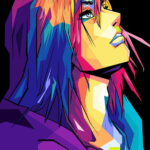 Eren Yeager AOT Pop art Poster