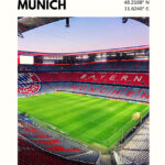 FC Bayern Munich Stadium Poster