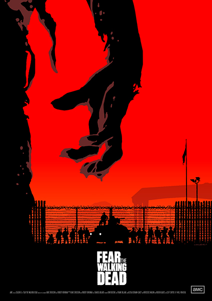 Fear of the walking Dead Poster