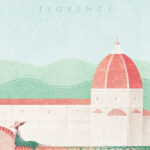 Florence Italy Minimalist Travel Poster