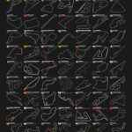 Formula 1 Circuit History Poster