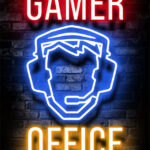 Gamer Office Text Poster