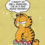 Garfield Bad Mood Poster