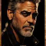 George Clooney Acting Poster