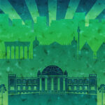 Germany Berlin Travel Poster