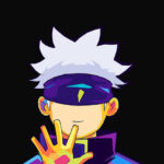 Gojo Satoru Cute JJK Pop art Poster