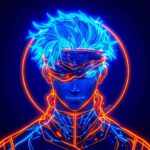 Gojo Satoru JJK Anime & Manga Poster