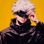 Gojo Satoru JJK Anime & Manga Poster