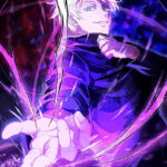 Gojo Uses power of infinity Jujutsu Kaisen Poster