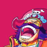 Gold D Roger One Piece Pop art Poster