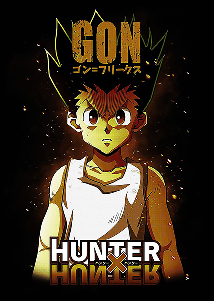 Gon Freecss Minimalistic HxH Poster