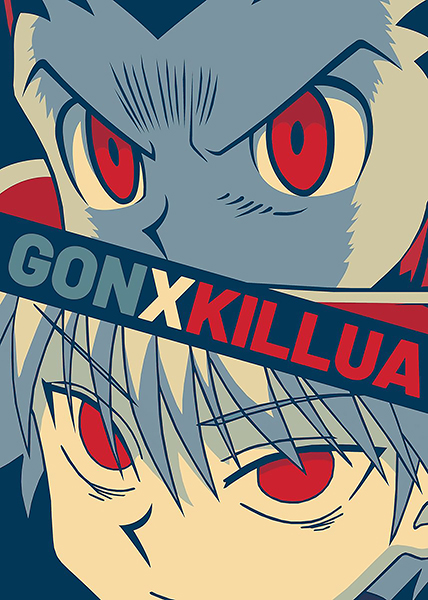 Gon Freecss x Killua Zoldyck Poster