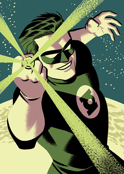 Green Lantern Power of Ring Poster