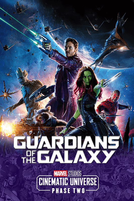 Guardians Of the Galaxy 2014 Poster