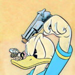 Gun to the Head Donald Duck Poster