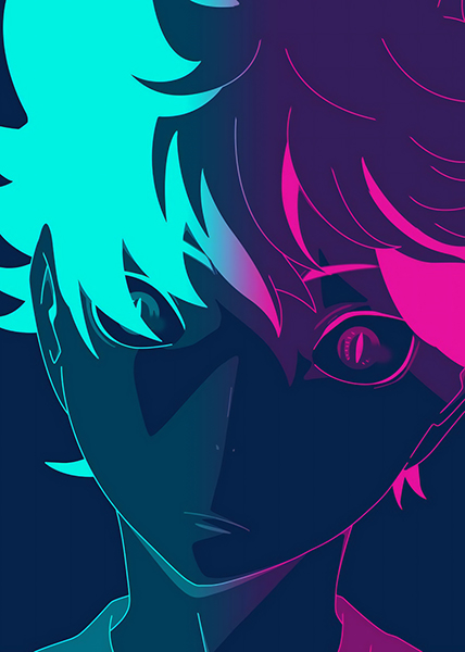 Haikyu Shoyo Hinata Retro anime Poster