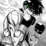 Hajime no Ippo Gazelle punch Poster