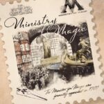 Harry Potter Ministry of Magic Postcard Stamp Poster