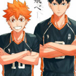 Hinata and Kageyama Haikyu Poster