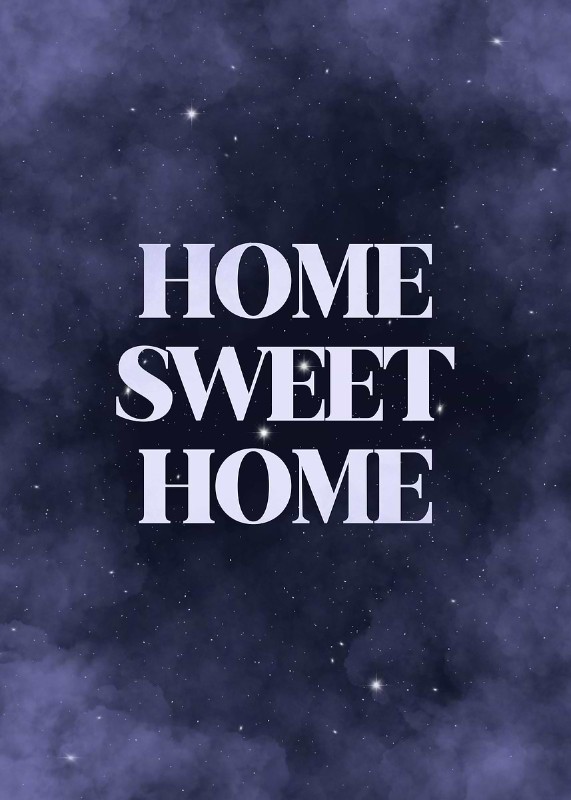 Home Sweet Home Poster