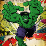 Hulk comic Poster