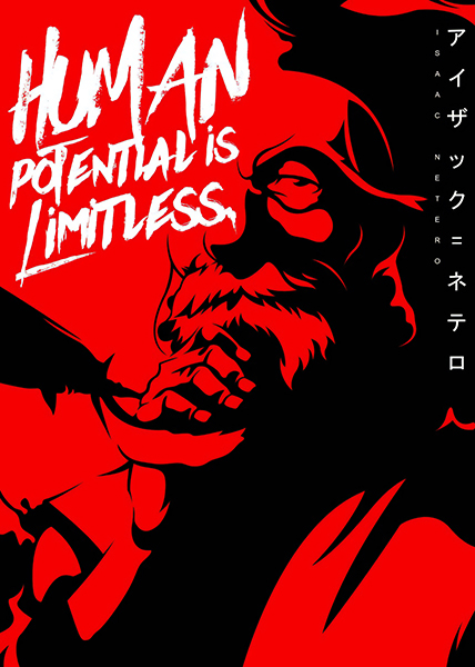 Human Potential is Limitless Isaac Netero Minimal Hunter x Hunter Poster