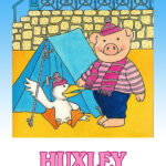 Huxley Pig 1989 Cartoon Poster