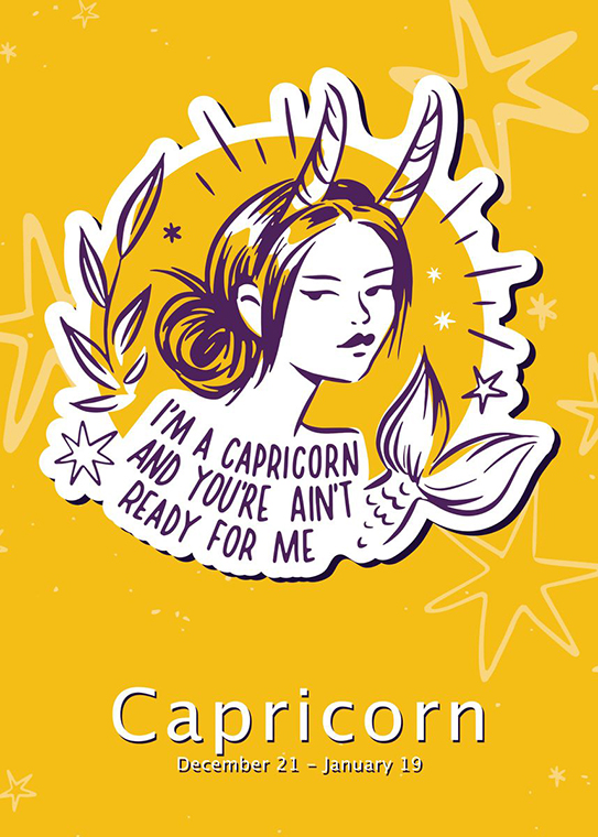 I am a Capricorn and you are not ready for me Zodiac Sign Poster
