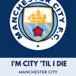 I am City Manchester United Poster
